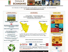 Tablet Screenshot of comune.scansano.gr.it
